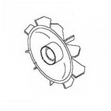 Крыльчатка P85 / P85Flo 5.5 кВт 50 Hz, гайка М12, шайба (631043)